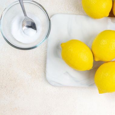 Cómo conservar limones con sal o azúcar